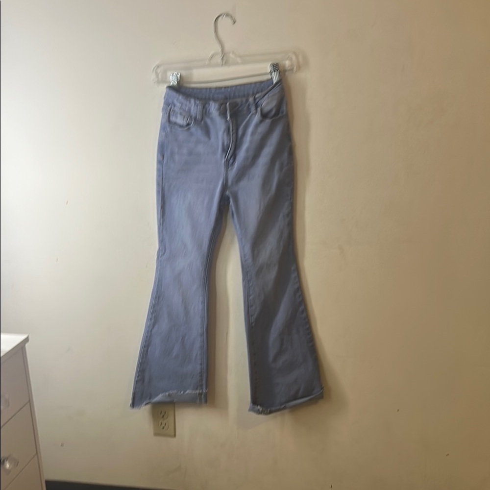 Women's Blue Flared Jeans